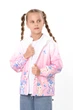 Вітровка для дівчинки з капюшоном NoBrand 122 Рожевий p-21061 (p-21061-254468) - изображение 3