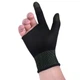 Рукавички ігрові двопалі HOCO GA21 Eagle Claw для мобільних ігор (срібне волокно, 0.5 мм, пара, чорні) - изображение 6