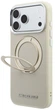 Чохол для смартфона Apple iPhone 17 Pro Max / 18 Pro Max Karl Lagerfeld Ring Stand 360 Saffiano Classic Logo MagSafe Beige (KF003178) - зображення 2