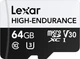 Карта памяти Lexar High-Durability microSDXC 64GB UHS-I U3 V30 - изображение 1