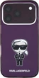 Etui na smartfon Apple iPhone 18 Pro/17 Pro Karl Lagerfeld IML Ikonik Sketch Print MagSafe Burgundy (KLHMP18L6HKIKDR) - obraz 2