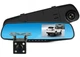 Видеорегистратор - зеркало Dvr L9000 Full HD Автомобильный регистратор с двумя камерами - изображение 2
