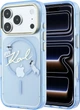 Etui na smartfon Apple iPhone 18 Pro/17 Pro Karl Lagerfeld Script Logo MagSafe Light Blue (KLHMP18X5HKSCAL) - obraz 1