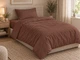 Комплект постельного белья Zastelli полуторный 145х210 см 19-1230 Friar Brown микрофибра Коричневый (2100000287604) - изображение 1