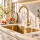 Смеситель для кухни Mixxus SUS-011 Brushed Gold SUS304 матовое золото MI8435 - изображение 2