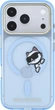 Чохол для смартфона Apple iPhone 18 Pro Max/17 Pro Max Karl Lagerfeld Peekaboo Logo MagSafe Blue (KLHMP18X6HCPSCB) - зображення 2