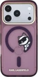 Etui na smartfon Apple iPhone 18 Pro/17 Pro Karl Lagerfeld Peekaboo Logo MagSafe Burgundy (KLHMP18L6HCPSCR) - obraz 2