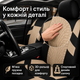 Авточехлы на сиденье Полный комплект Материал: полиэстер, цвет: бежевый Накидки, авточехлы в машину (комплект) - изображение 5