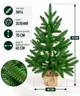 Елка новогодняя литая пышная в мешковине 70 см (210N/70/G) - изображение 1