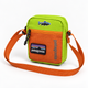 Водонепроницаемая сумка Patagonia со съемным патчем салатово-оранжевая. - изображение 1