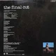 Виниловая пластинка Pink Floyd - Final Cut, Rock - изображение 3
