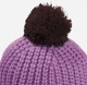 Детская зимняя шапка-бини Jack Wolfskin Pompom Badge Beanie K 1911751_H0133 S 49-50 Фиолетовая (4064886746090) - изображение 5