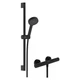 Душовий набір з термостатом Hansgrohe Activera Select S 0.65 EcoSmart Ecostat Fine Matt Black (28876670) - зображення 1