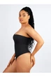 Женское модирующее боди на одно плечо German Volf German Volf MT230229-BK1 Черный XXXL/XXXXL 1320366 - изображение 2