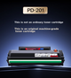 Картридж Huiwei для Pantum (PD-201) M6500NW/M6550NW/P2500W з чипом Black - зображення 7