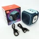 Портативна Bluetooth-колонка TG359 7W з RGB-підсвіткою, акумуляторна колонка для музики. Колір: синій - зображення 6