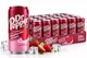 Упаковка безалкогольного напою Dr Pepper Strawberries & Cream 0.33 л х 24 банки - зображення 1