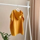 Пончо муслиновое детское Маленька Соня 55х60 см горчичное - изображение 3