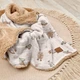 Плед муслиновый на меховой подкладке Teddy Игрушки Маленькая Соня 80х100 см мятный - изображение 4