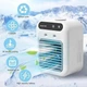 Мінікондиціонер портативний Cold Air Humidifier L7 охолоджувач повітря зі зволоженням 500 мл USB білий (SKU-700) - изображение 4