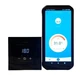 Терморегулятор програмований Wi-Fi для теплої підлоги EasyTherm ET-45 16 А 3200 Вт з 2 датчиками чорний (55526) - зображення 3