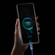 Кабель Baseus Crystal Shine Series Fast Charging Data USB to Type-C 100W 1.2m Blue CAJY000403 - зображення 8