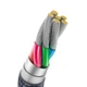 Кабель Baseus Crystal Shine Series Fast Charging Data USB to Type-C 100W 1.2m Black CAJY000401 - изображение 13