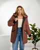 Пальто женское из плащевки фрезовое 56-58 р844.3618 - изображение 3