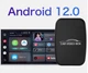 Автомобільна мультимедійна Android Video Box приставка Бездротовий адаптер Apple CarPlay AirPlay MirrorLink USB + Type-C WiFi безпровідний Карплей Перехідник для бездротового підключення та відтворення відео на екрані магнітоли авто Black - зображення 5