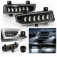 LED Протитуманні фари для Nissan Qashqai, X-Trail, Rogue 60W Біле світло 6000-6500K - изображение 2