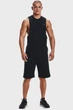 Чоловіча чорна майка SPORTSTYLE LEFT CHEST CUT-OFF TEE Under Armour L 1329286-001 - изображение 2