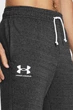 Чоловічі темно-сірі спортивні штани UA Rival Terry Jogger Under Armour 3XL 1380843-025 - зображення 4