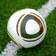 Футбольний мʼяч в стилі Адідас World Cup 2010 Чемпіонат Світу 2010 Біло-чорний Код: 0013-5 - зображення 2