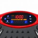 Виброплатформа для фитнеса TSVP-1-Red 200 Вт до 150 кг 120 скоростей 5 программ с Bluetooth USB эспандерами пультом - изображение 8