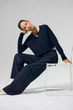 Жіночі штани Alo Yoga Suit Up Trouser Long Navy W54187R — розмір M - изображение 1