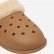 Женские домашние тапочки утепленные с мехом с закрытым носком Crocs Classic Fuzz Scuff Blk 212143-2EY 43-44 (M10/W12) 28 см Sepia (198445314117) - изображение 6