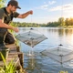 Комплект малявочниц для ловли живца и малька Sams Fish 2 шт 60 х 60 см - изображение 2