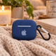Чехол силиконовый Protective Sleeve Case противоударный для AirPods 3 глубокий синий SR-547 - изображение 7