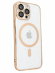 Чехол силиконовый Brilliant MagSafe Case для iPhone 15 Pro Max противоударный с защитой камеры Gold SR-547 - изображение 5