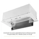 Вытяжка полновстраиваемая WEILOR LUMINA WBG 65 WHITE - изображение 7