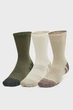 Шкарпетки (3 пари) UA Performance Tech 3pk Crew Under Armour XL 1379512-299 - зображення 1