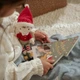 Zestaw prezentowy Little Dutch LD4872 Christmas book with Jim plush (8713291448728) - obraz 5