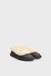 Женские черные кожаные балетки Fluffy PRPY 37 PRFAS2104W - изображение 3