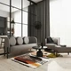 Диван лаунж тримісний Royal Sun 185x80x83 см - зображення 4