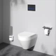 Унітаз підвісний Am.Pm Spirit V2.0 CSB1900SC AquaSpin з сидінням Soft Close дюропласт - изображение 2