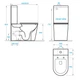 Унітаз-компакт KOLLER POOL Orion Rimless OR-0650-RC-C + OR-0650-RC-T з сидінням Soft Close - изображение 3