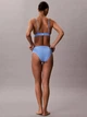 Комплект женского белья (бюстгальтер + трусики слип) хлопковый Calvin Klein 243337798 XS Голубой (1162888837) - изображение 5