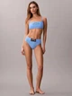 Комплект женского белья (бюстгальтер + трусики слип) хлопковый Calvin Klein 655268251 L Голубой (1162883959) - изображение 3