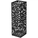 Металлическая подставка для зонтов, зонтик Songmics LUC48B Черная 15,5x15,5x49 см, с поддоном для воды и 4 крючками - изображение 1