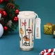 Термостакан с трубочкой "Christmas puppy" 500 мл - изображение 1